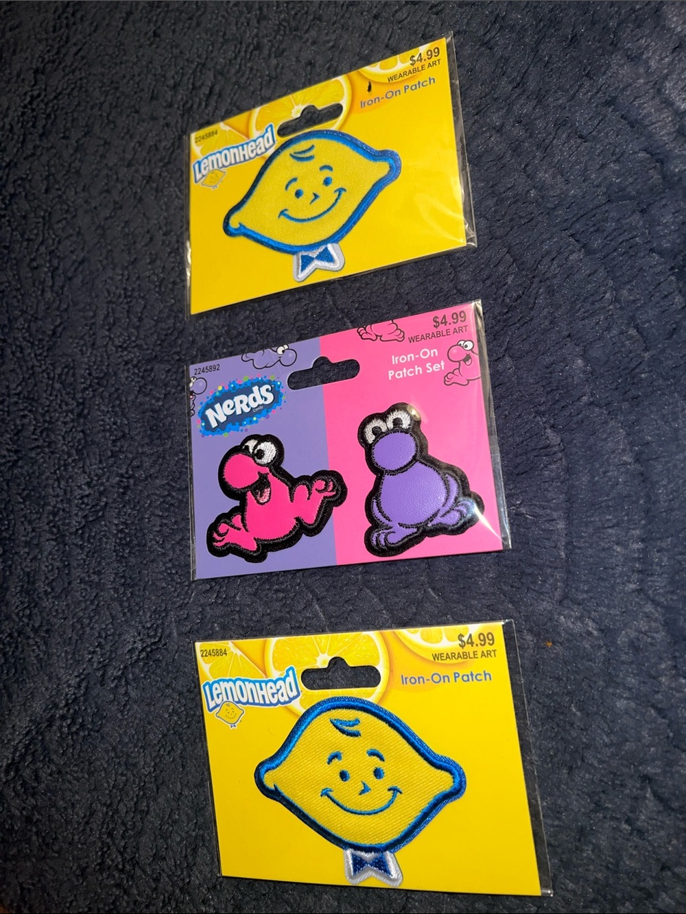 Iron-On Patch Set - Pink & Purple Cute Characters